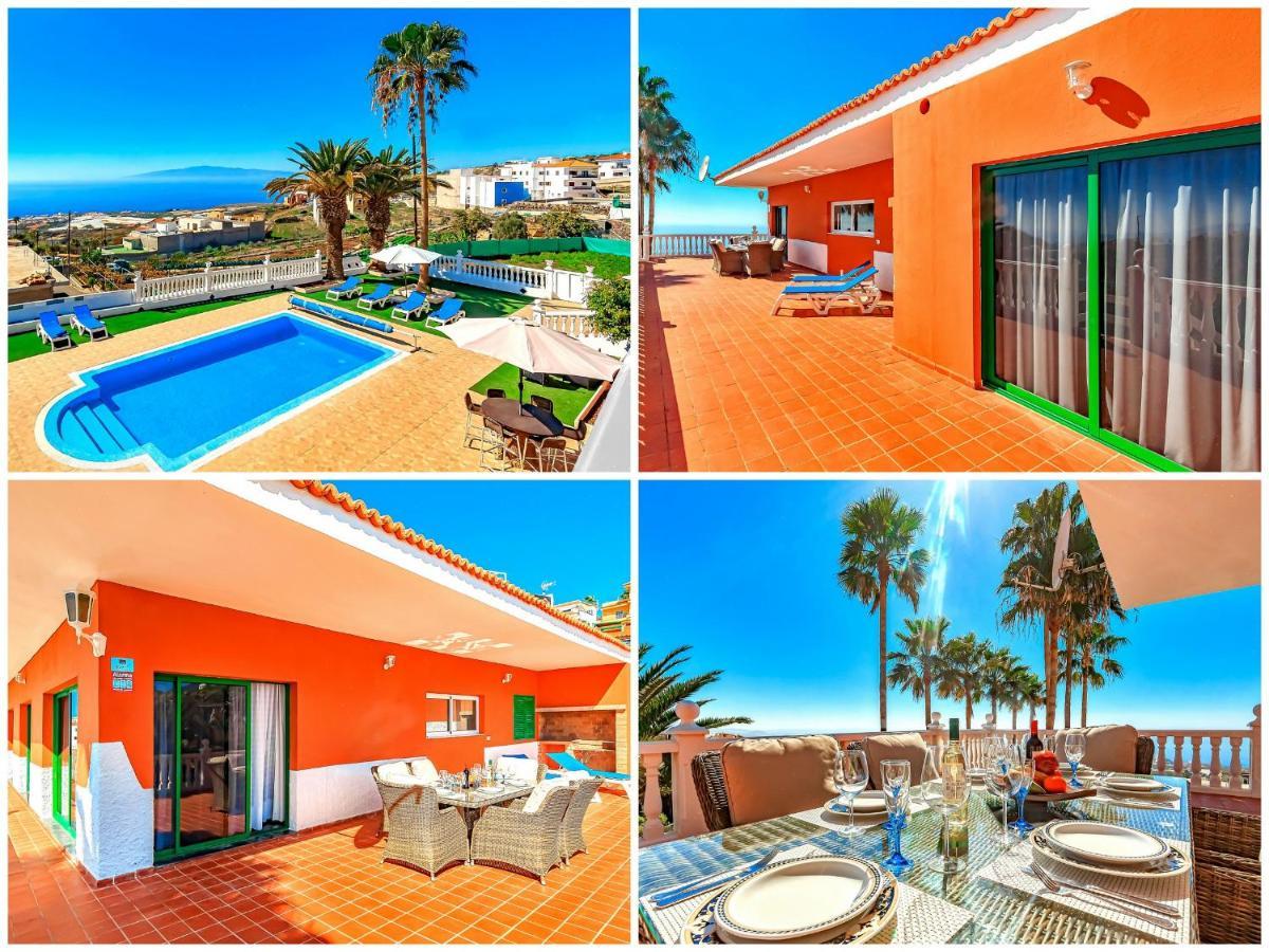 Villa Raquel With Private Pool And Sea View Los Menores Eksteriør bilde