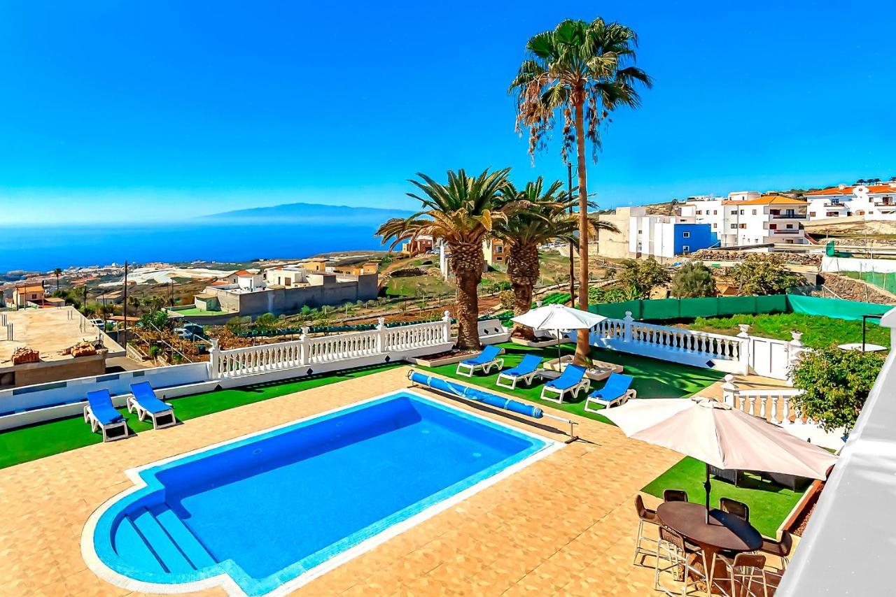Villa Raquel With Private Pool And Sea View Los Menores Eksteriør bilde