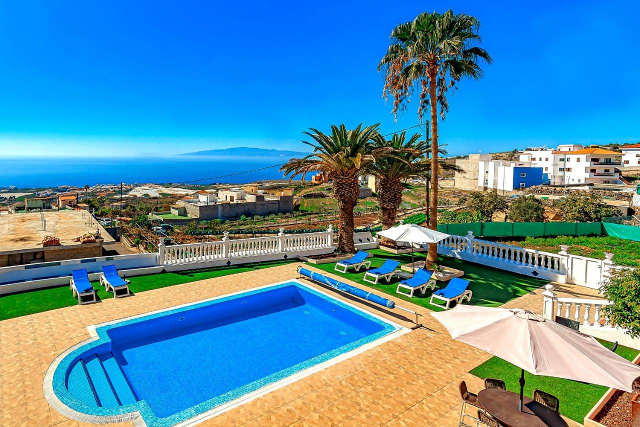 Villa Raquel With Private Pool And Sea View Los Menores Eksteriør bilde